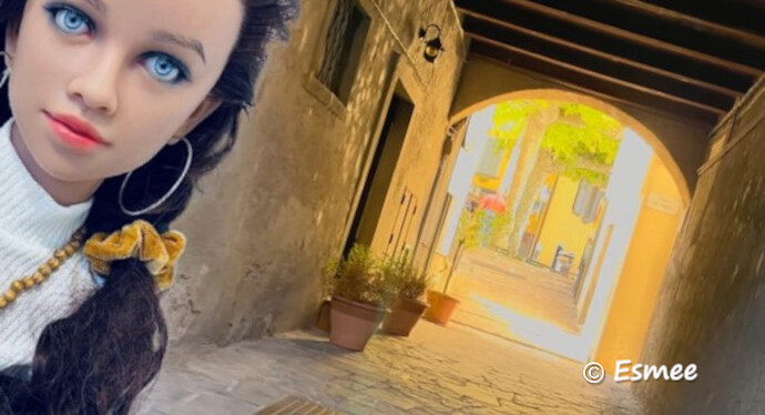 Esmee in Italy h b b