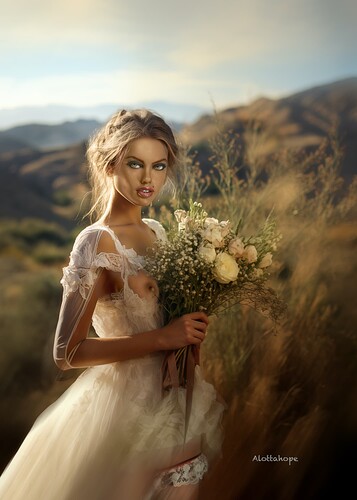 Flower Girls white wedding-Gwen