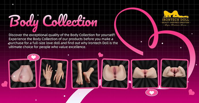 Irontech Doll Body Collection