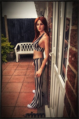 Cinderella striped outfit AaF1000