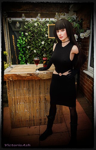 Luna black dress-2  full