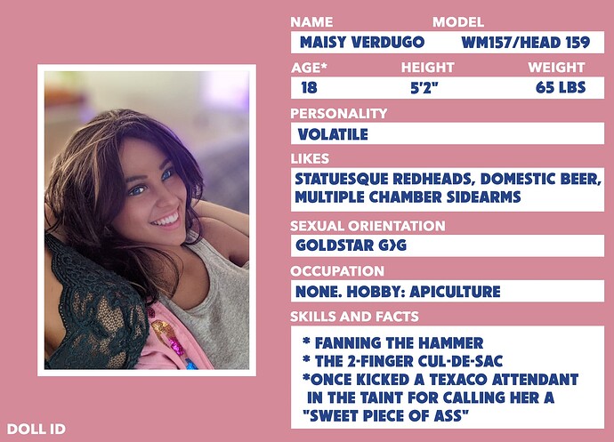 MAISY DOLL ID