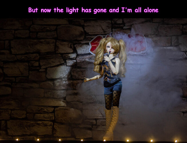 09 but now the light