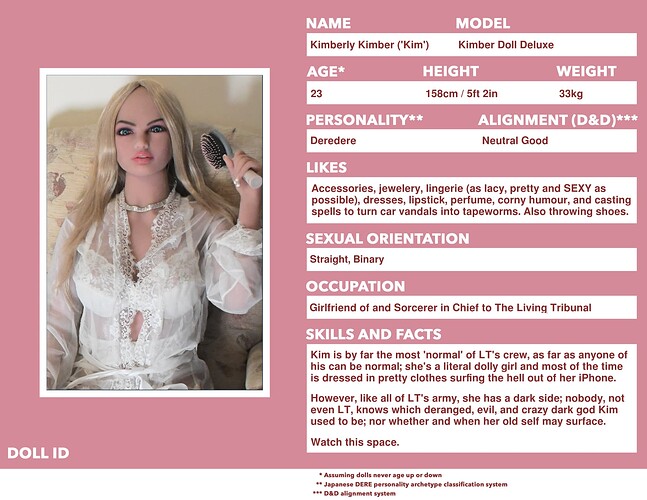 Doll ID - Kim