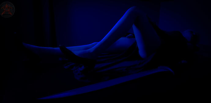 Arachne in Relaxing in the Shroom Light