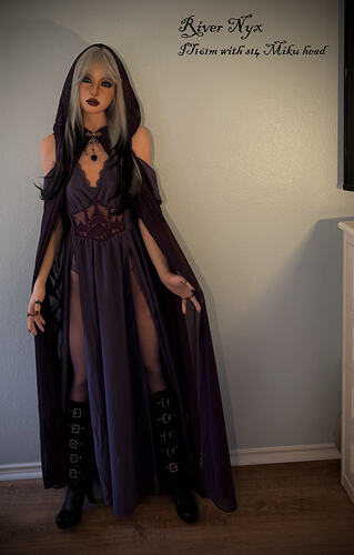 River Nyx as the Purple Sorceress - 2