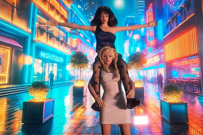 Adelyn and Tessa Night on the Town A3