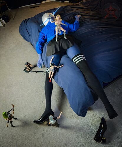 Aldrea, Arachne, and the Clan in Aldrea's Wildest Dream