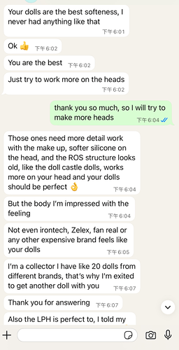 Customer comments -very good  (1)
