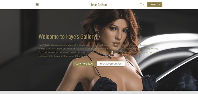 Faye Dollhouse Gallery