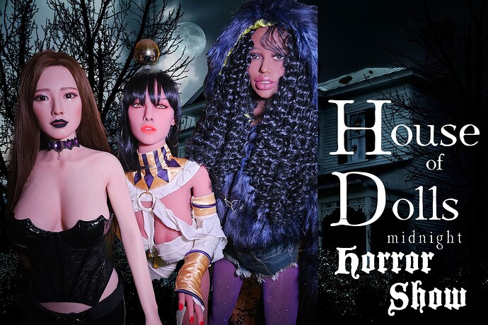 House of Dolls, Horror Show, Horror Host, Master Dali