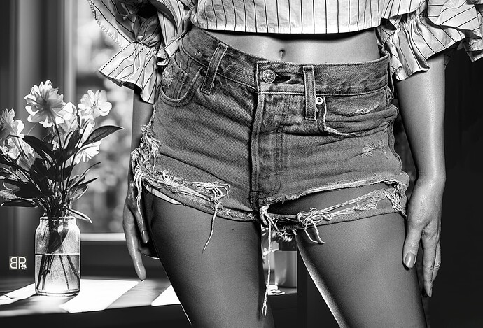 Gynoid Mona Model 20-B&W-4