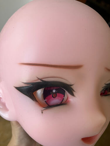 Lower lash makeup peeling-下睫毛掉妆
