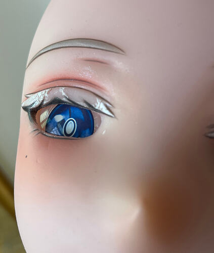 Eyelash makeup peeling-睫毛掉妆1