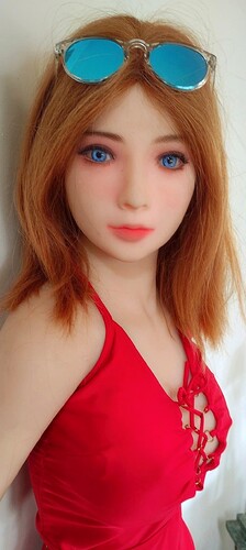 Hanna in Red Swimsuit a1