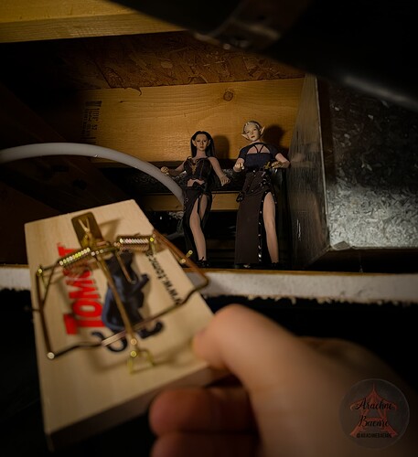 Saffee and Evey in Infestation