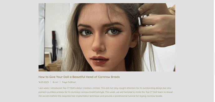 First doll hairstyle tutorial