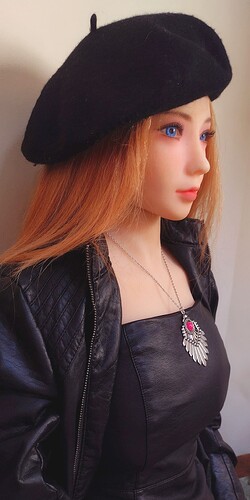 Hanna in Black Leather 02