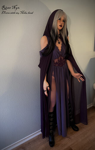 River Nyx as the Purple Sorceress - 1